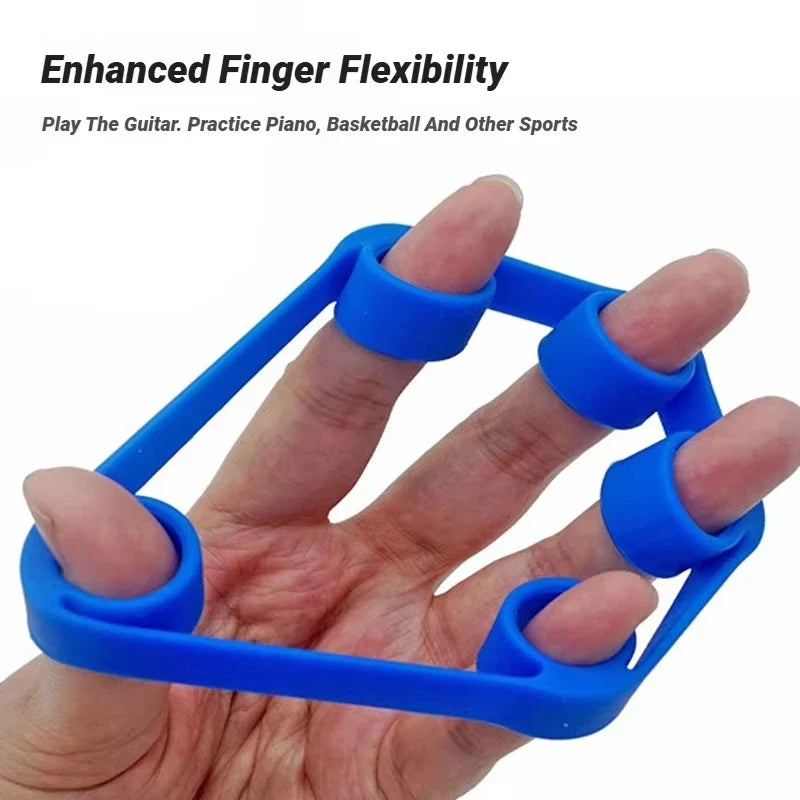 Spring Hand Grip Finger Strength Trainer | A-shaped Foam Wrist Grippers for Hand and Arm Muscle Exercise