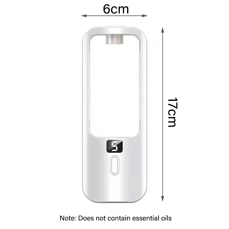 50ml Wall Mounted Aroma Diffuser with Time Setting | USB Rechargeable Air Freshener