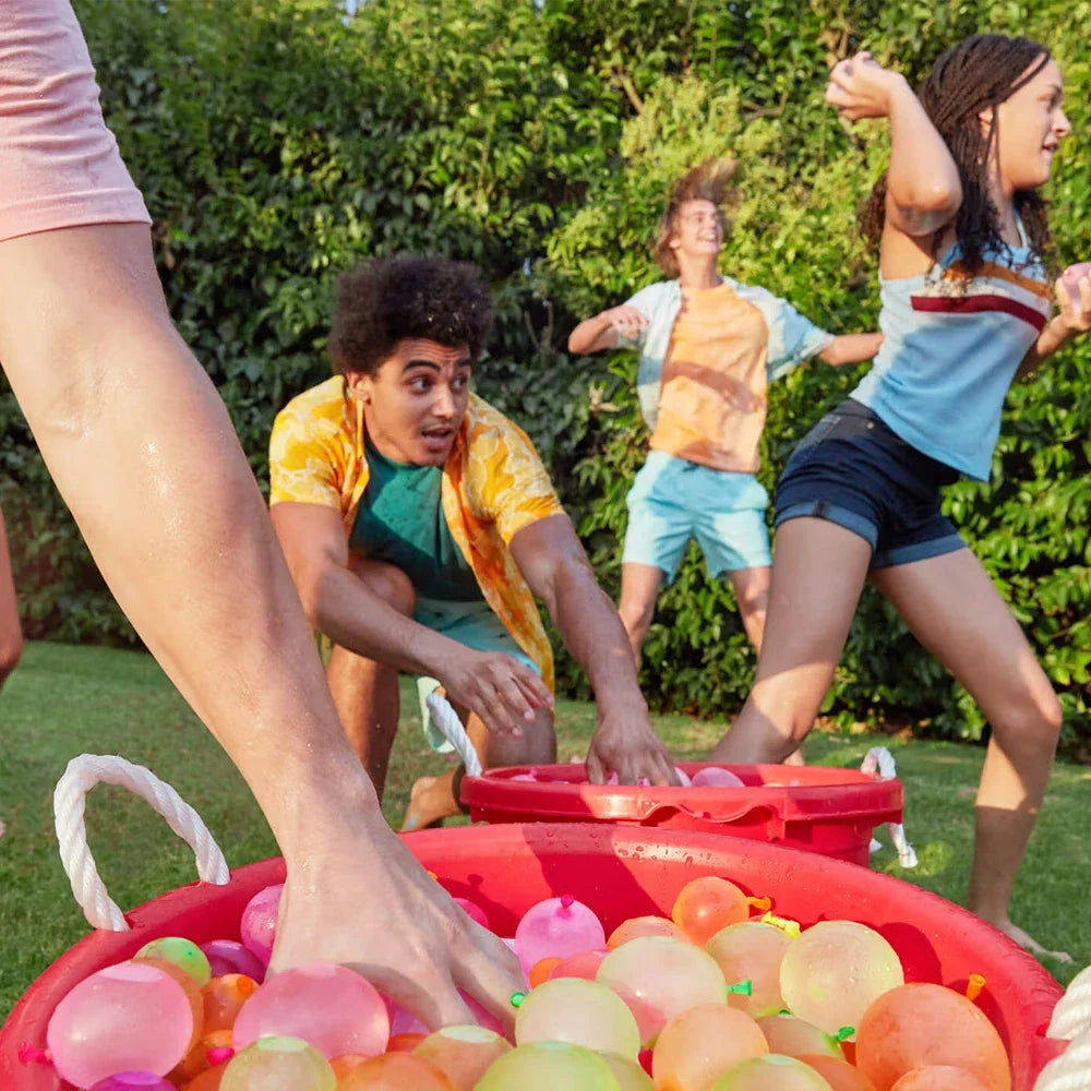 111Pcs Funny Water Polo Ball Bomb Set | Summer Pool Party Outdoor Quick-Fill Water Toys