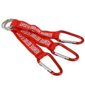 Remove Before Flight Keychain | Red Aviation Tag with Woven Lettering
