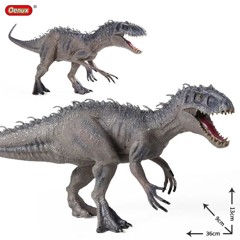 Oenux Dinosaurs World Action Figures | Savage Jurassic Indominus Rex Spinosaurus Triceratops Collection