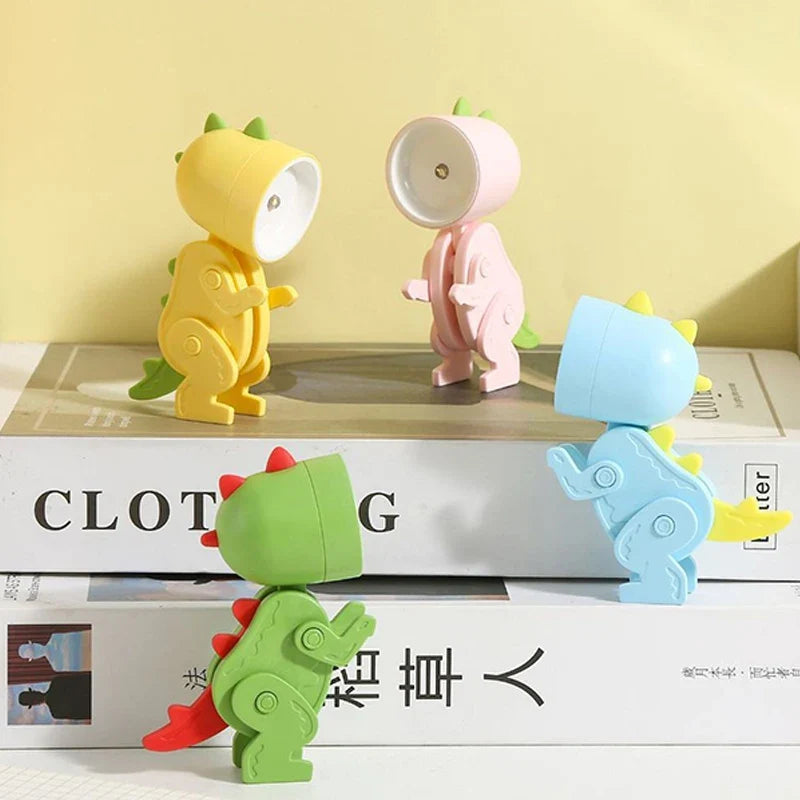 Mini Dinosaur Night Light | Battery-Powered LED Lamp for Kids