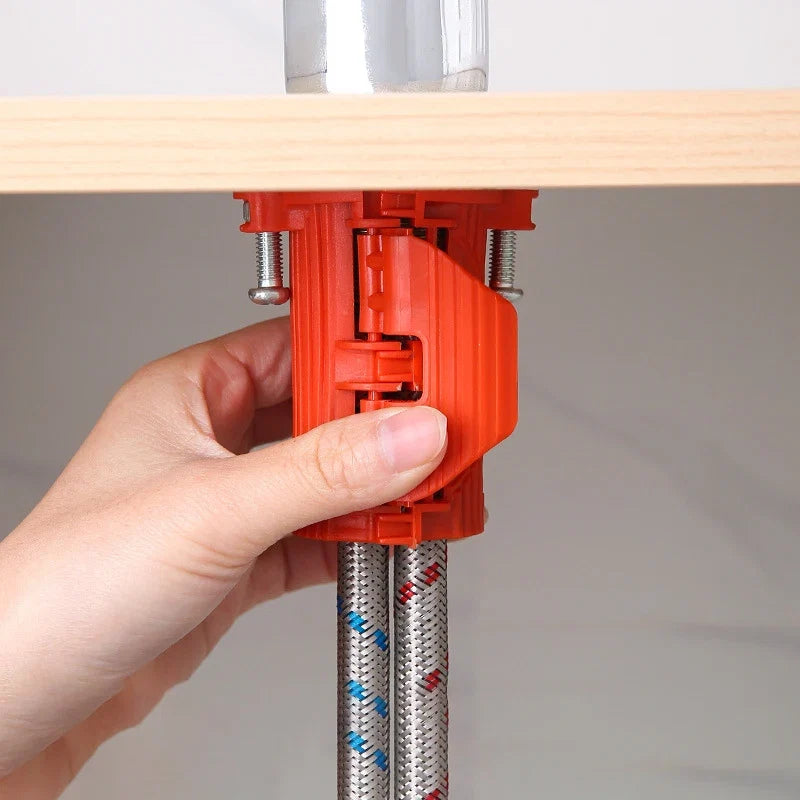 Washing Basin Faucet Lock Nut | Quick Installation Anti Loosening Fastener Kit