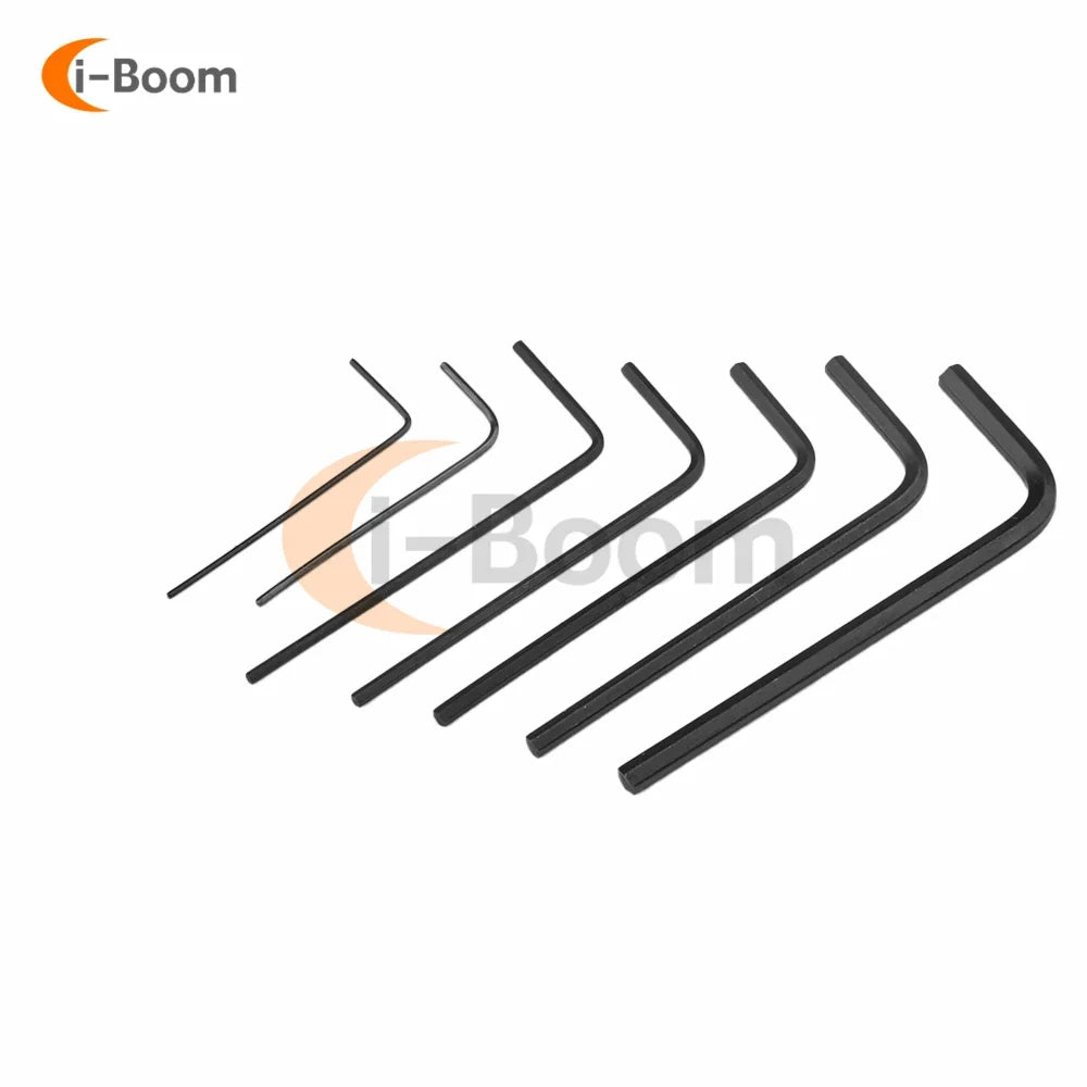 7-Piece Mini Hex Key Allen Wrench Set | 0.7-3mm Alloy Steel Screwdriver Kit