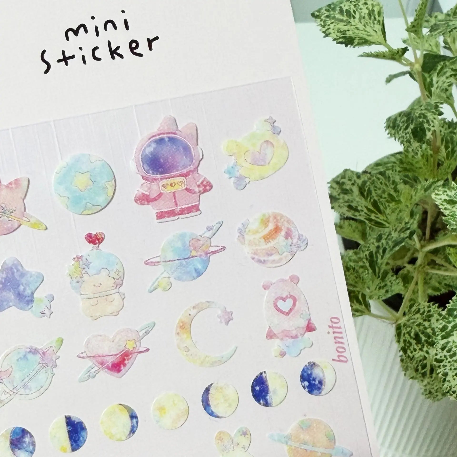 Mini Coffee Cartoon Stickers for Scrapbooking and DIY Journal | Cute Stationery Set