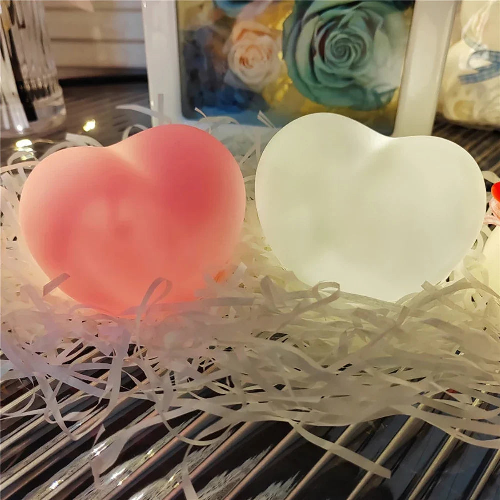 Creative Heart LED 3D Night Light | Romantic Wedding Anniversary Gift