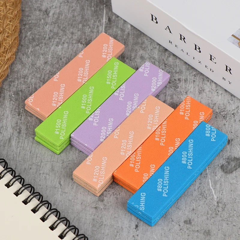 9Pcs Semi-rigid Sanding Sticks for Model Making | Plastic Model Polishing Tool Set
