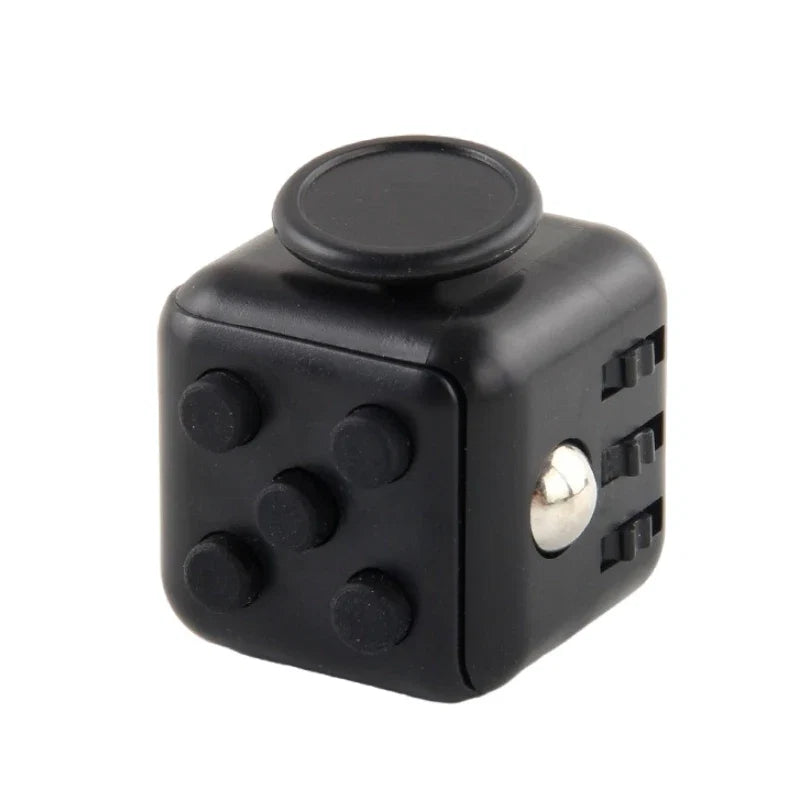 6/12 Sides Rainbow Fidget Cube | Decompression Sensory Toy for Anxiety and ADHD