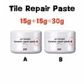 White Porcelain Repair Kit | Ceramic Repair Paste for Tubs, Tiles, Toilets, and Sinks