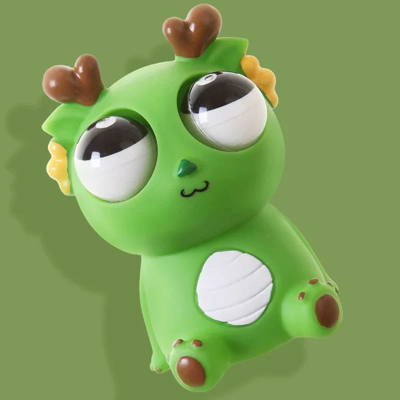 Silly Eyeball Pop Squeeze Toys | Stress Relief Animal Gifts for Kids and Adults