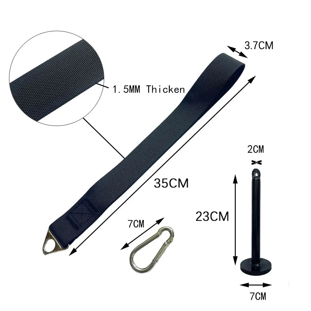 Arm Wrestling Training Strap | Finger Wrist and Forearm Strengthener for Home Gym
