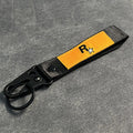 Nylon Key Strap Embroidery Lanyard | JDM Racing Car Keychain