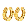 Stainless Steel Small Hoop Earrings for Men | Hypoallergenic Huggies