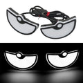 2PCS Car Motorcycle LED Devil Eyes Light | 12V Demon Eyes Decoration Lamp