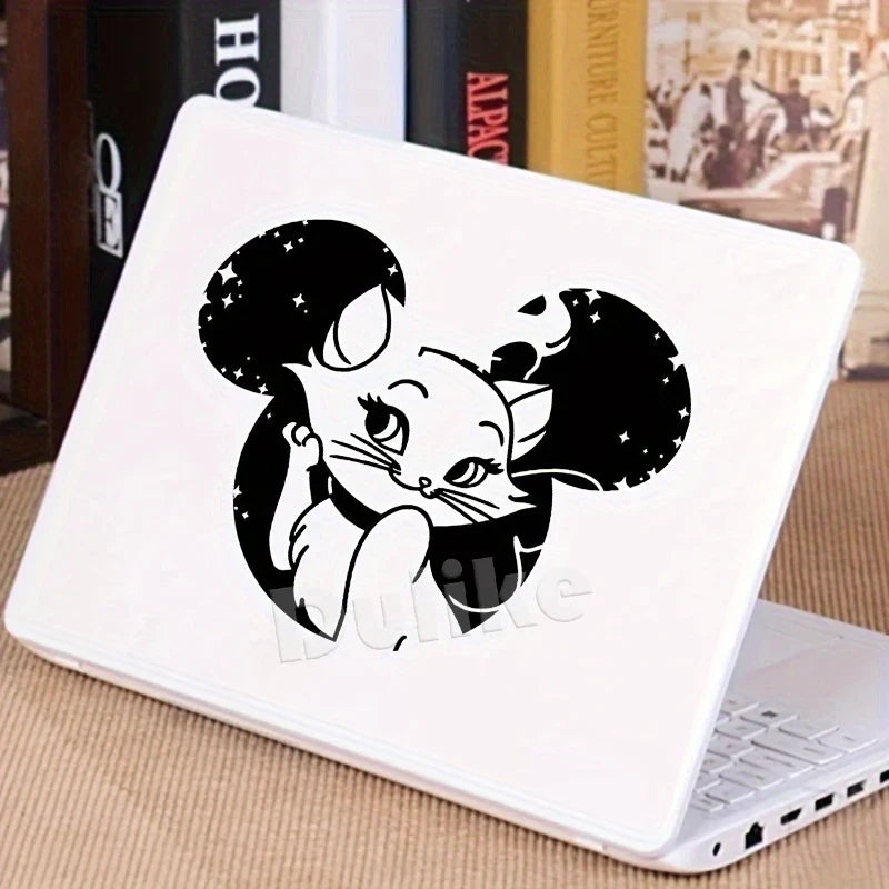 Aristocats Marie Cat Vinyl Stickers | Car Window Bumper Laptop Decals