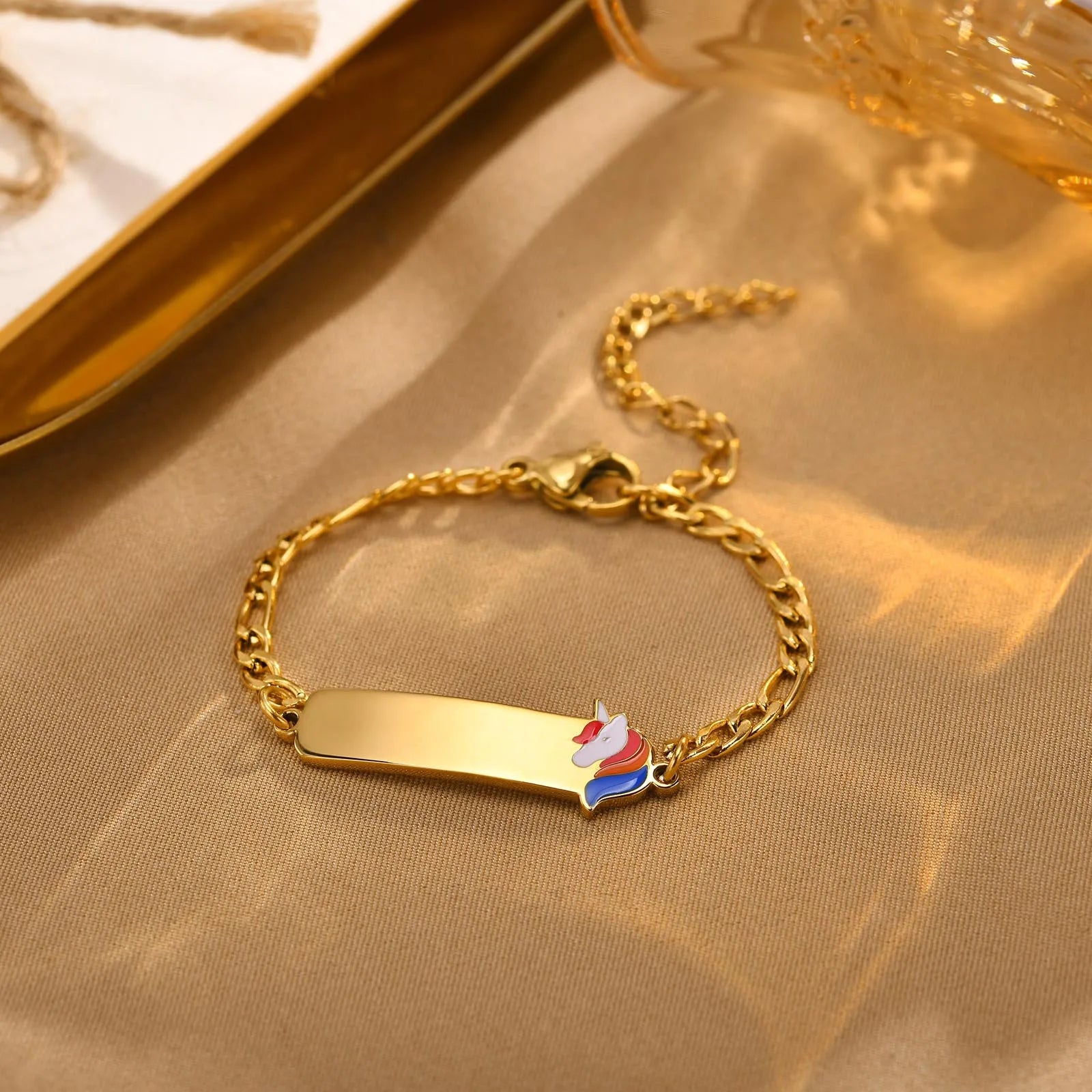 Custom Name Blessing Bracelet for Girls | Stainless Steel Personalized Gift