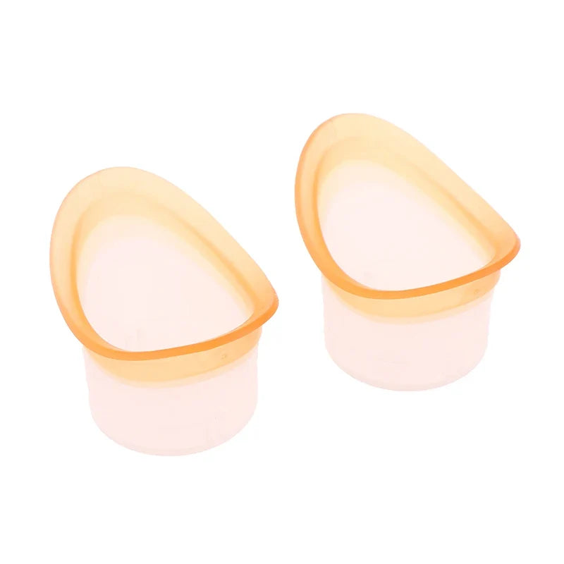 2pcs Silicone Eyewash Cup | Soft Reusable Eye Bath Cup for All Ages