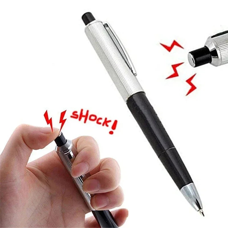 Shocking Pen Prank Toy | Funny Electric Shock Pen for April Fools