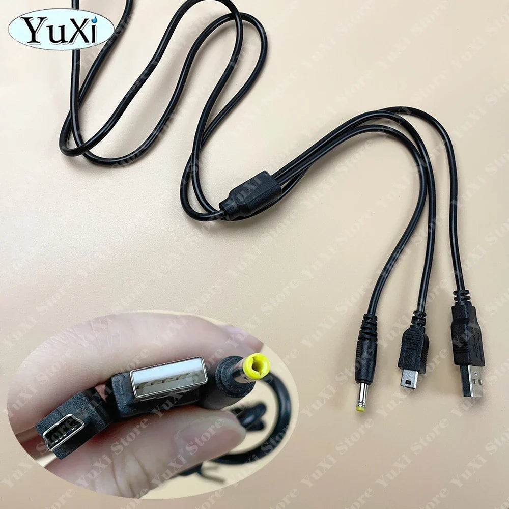 USB Charging Cable for PSP 1000 2000 3000 | Type-C Convert Adapter and Data Transfer