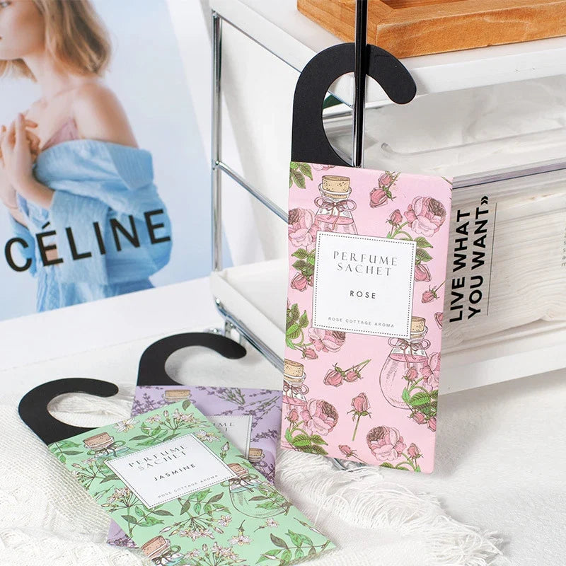 Large 1-Pack Eucalyptus Peppermint Hanging Closet Deodorizer | Long Lasting Scented Sachet