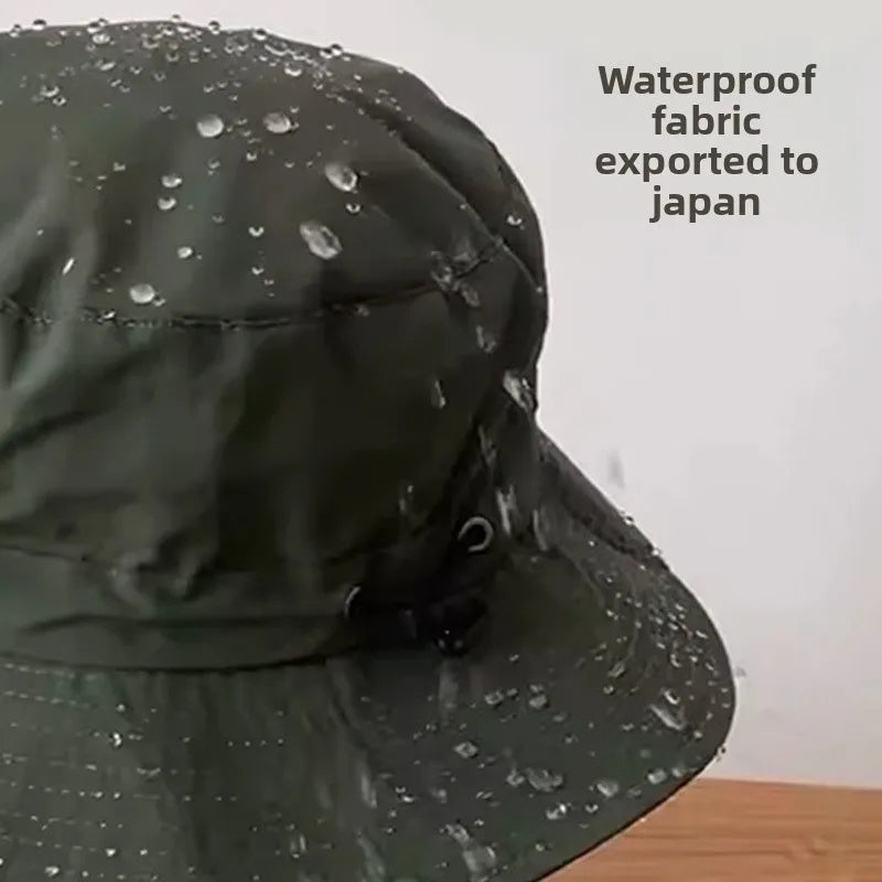 Waterproof Fisherman Hat | Sun Protection Bucket Hat for Outdoor Adventures