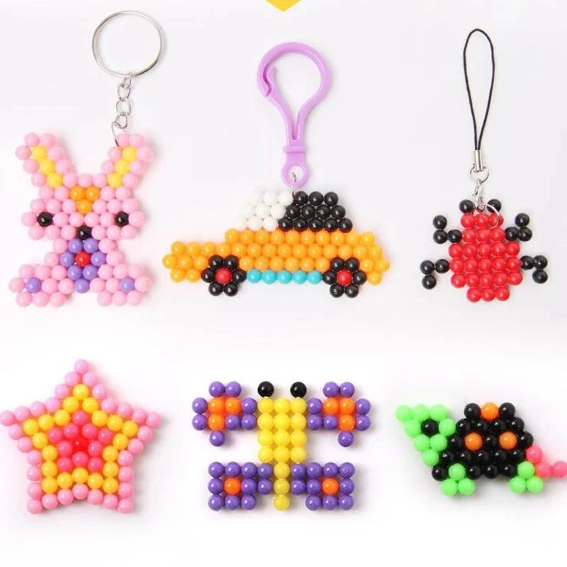 Water Beads Refill Pack | 500 PCS 6 Color Jigsaw Puzzle Set for Kids