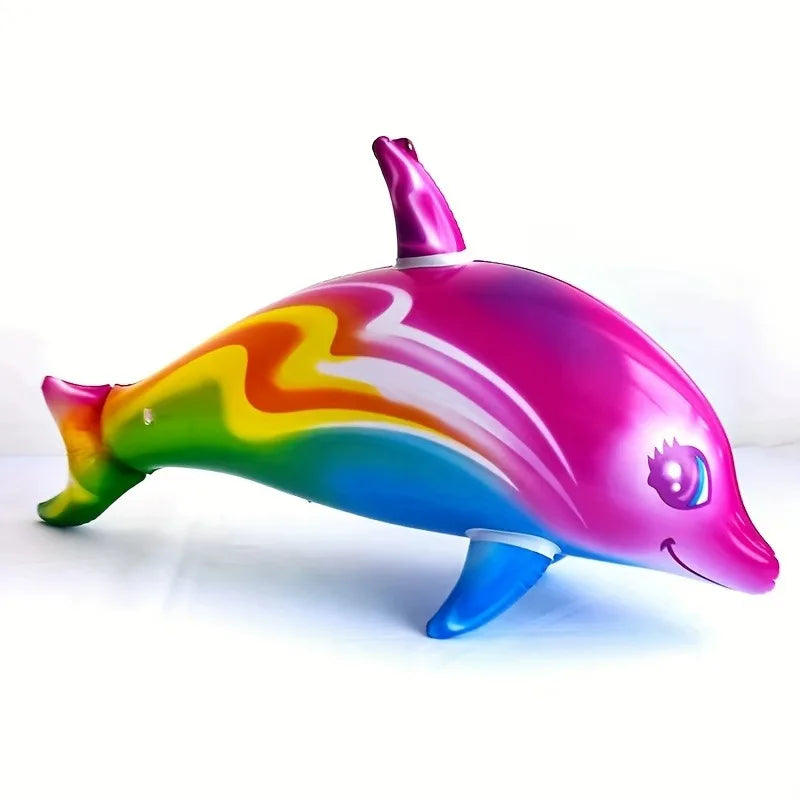 Inflatable Dolphin Pool Toys | Summer Splash Water Party Decorations