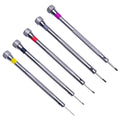 0.8-1.6mm Steel Screwdriver Set for Watch Repair | Portable Watch Band Removal Tool with Mini Link Pins