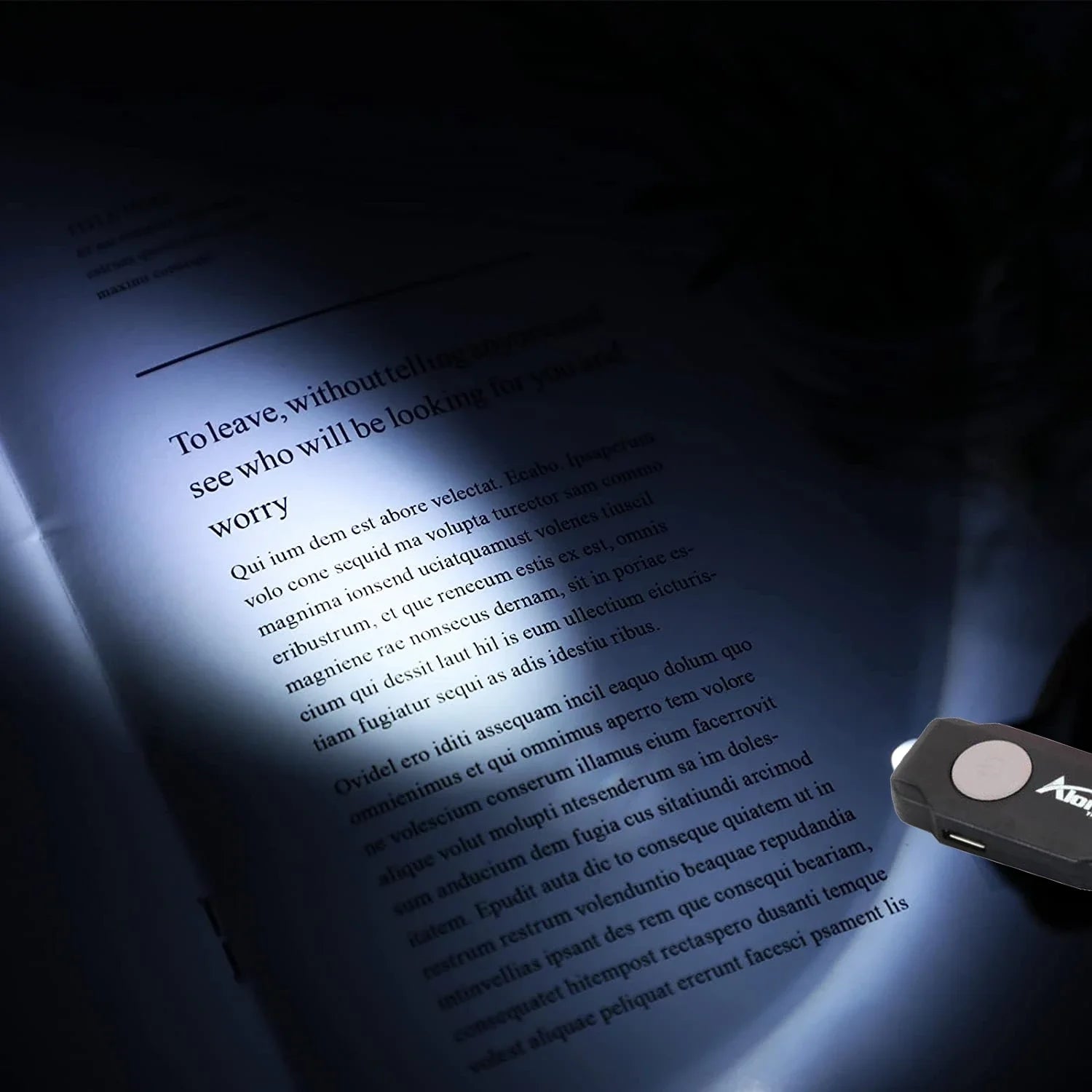 Mini LED Keychain Light | USB Rechargeable Compact Flashlight