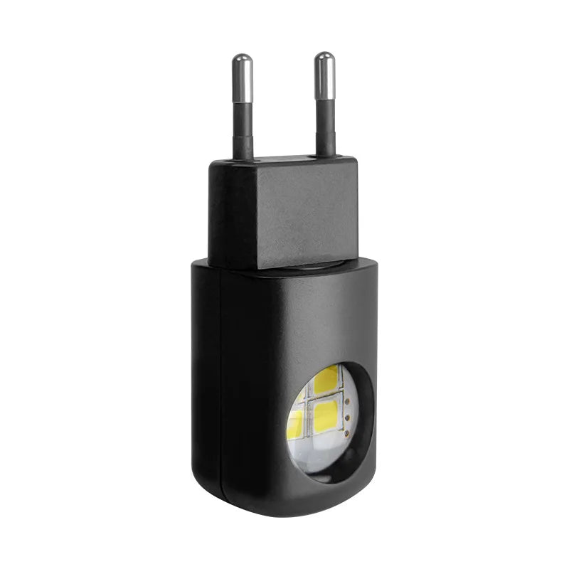 Mini LED Night Light with Twilight Sensor | Plug-In Wall Socket Lamp for Kids Room
