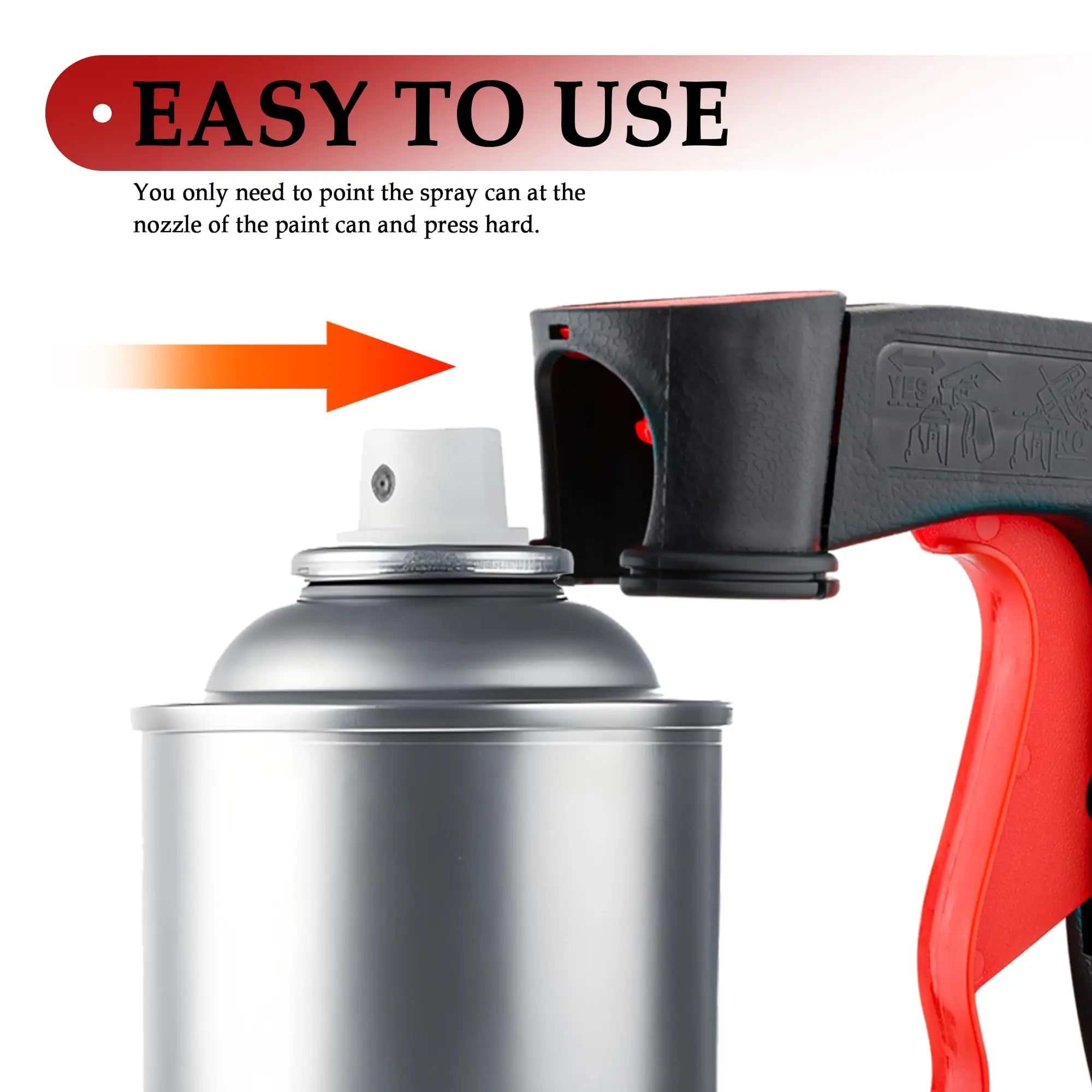 Reusable Spray Can Handle | Car Paint Sprayer Trigger for DIY Body Repair