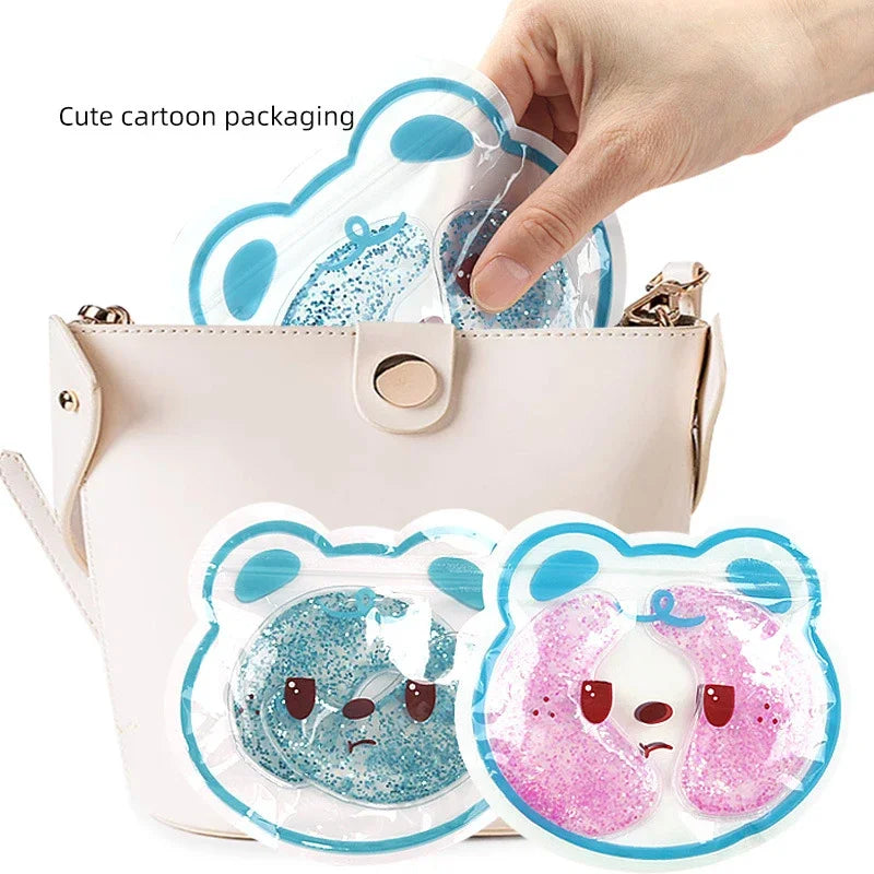 Reusable Gel Eye Mask | Hot and Cold Compress for Puffiness and Dark Circles