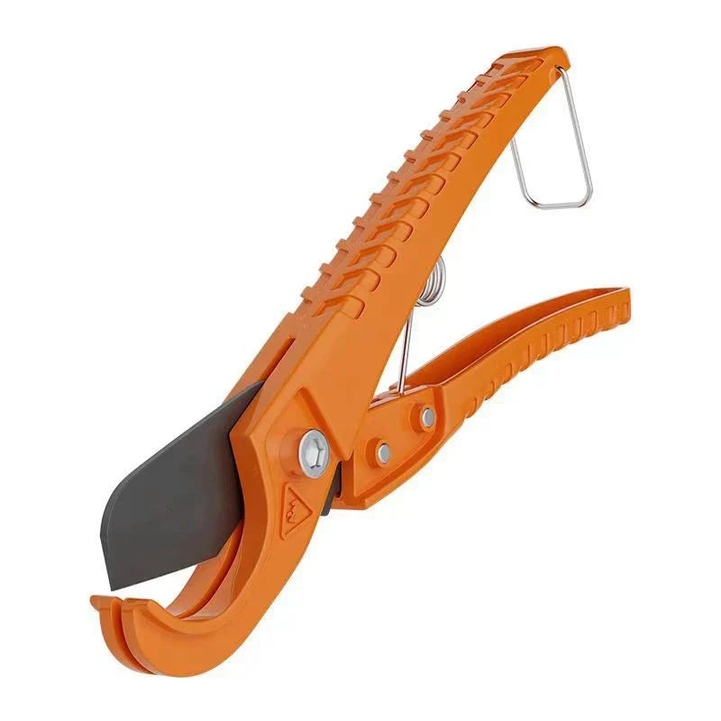 Plastic Pipe Cutter | One-Hand Operation PVC PPR Tube Cutting Tool with Compact Scissors Design