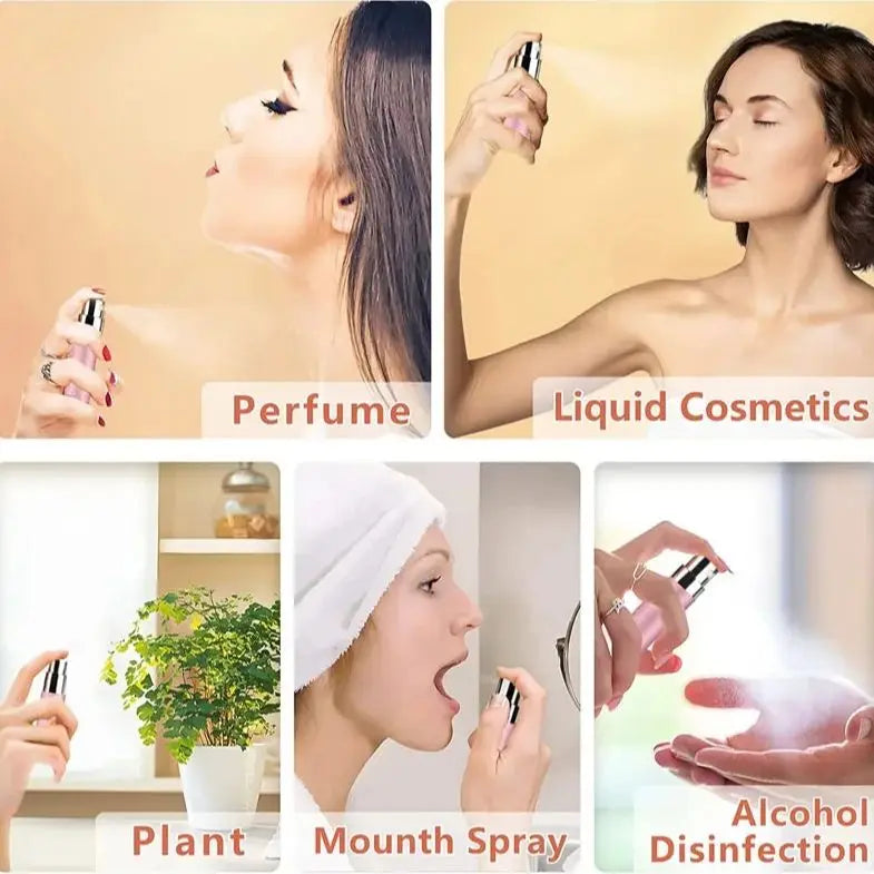 Portable Mini Perfume Atomizer Set | Refillable Travel Spray Bottles with Accessories