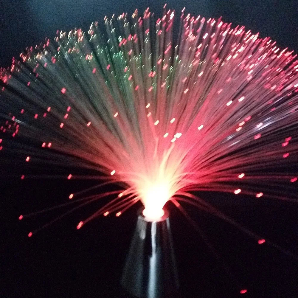 LED Fiber Optic Lamp | Multicolor Star Sky Night Light for Holiday Wedding Centerpiece