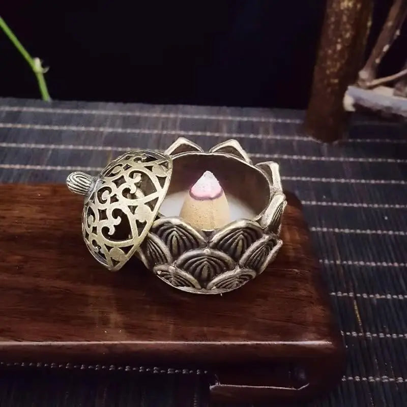 1pc Lotus Incense Holder | Mini Zen Decor Gift