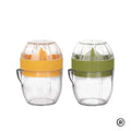 Manual Citrus Juicer with Lid | No Mess Lemon Squeezer for Fresh Juice