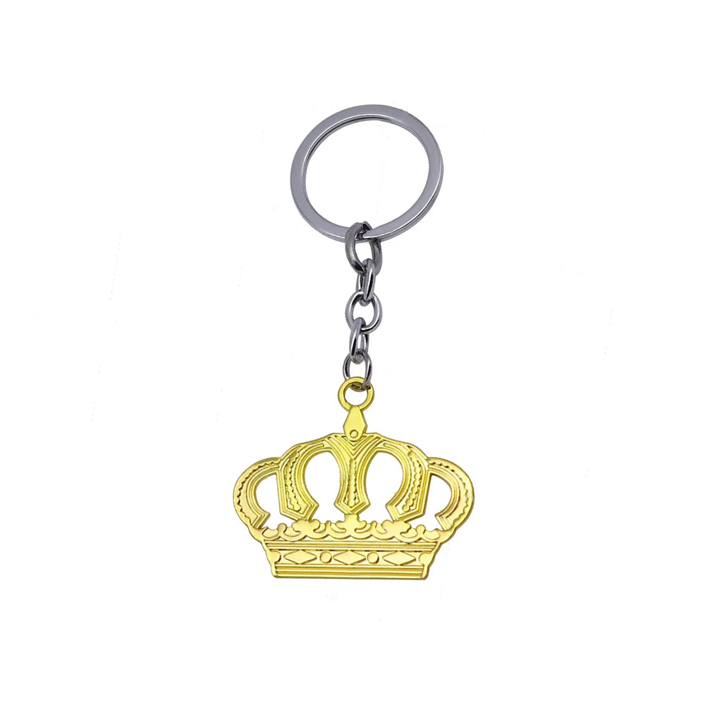 Mini Crown Keychain | Metal Car Keychain Pendant