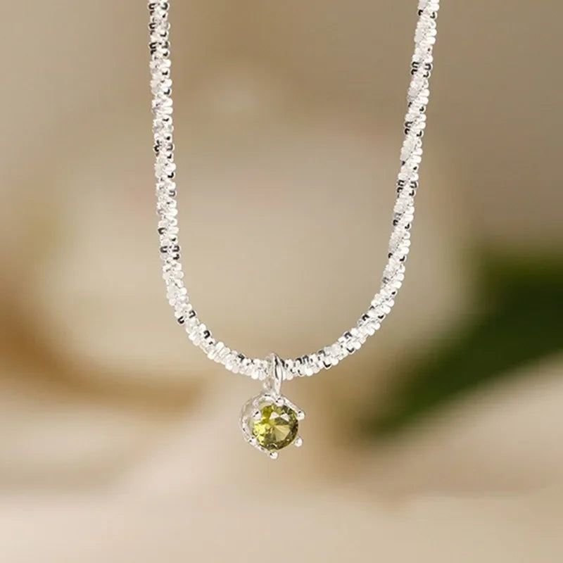925 Sterling Silver Olive Beads Snake Bone Necklace | Andara Luxury Italian Jewelry for Men and Women