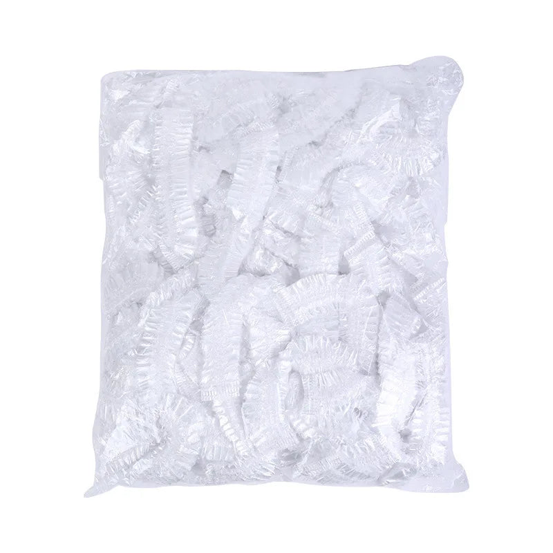 100PCS Disposable Food Cover Plastic Wrap | Kitchen Stretch Film for Bowls and Cups
