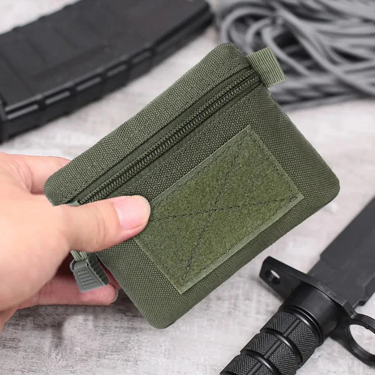 Waterproof Molle Waist Pouch | EDC Travel Wallet for Camping and Hiking