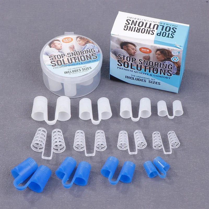 Silicone Anti Snore Nasal Dilators | Professional Sleeping Aid for Snoring Relief