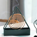 Triangle Mosquito Mat Stand | Simple Iron Holder for Indoor Rooms