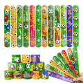 Soccer Slap Bracelets Wristband | 12/24pcs Kids Birthday Party Favors