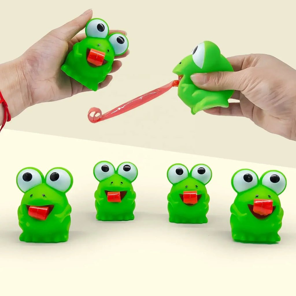 Frog Dinosaur Pinch Toy | Fun Squeeze Stress Relief Fidget Toy