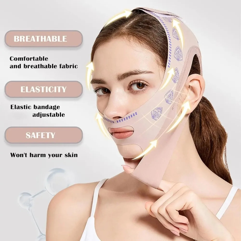 Women Face Slimming Bandage | V Line Lifting Strap for Cheek and Chin Lift