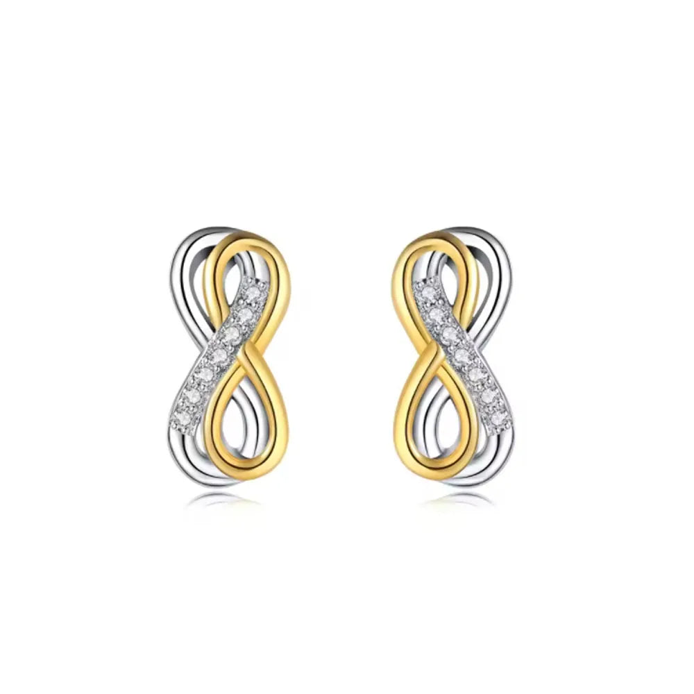 925 Sterling Silver Cross Drop Earrings | Gold Plated Fashion Jewelry for Women