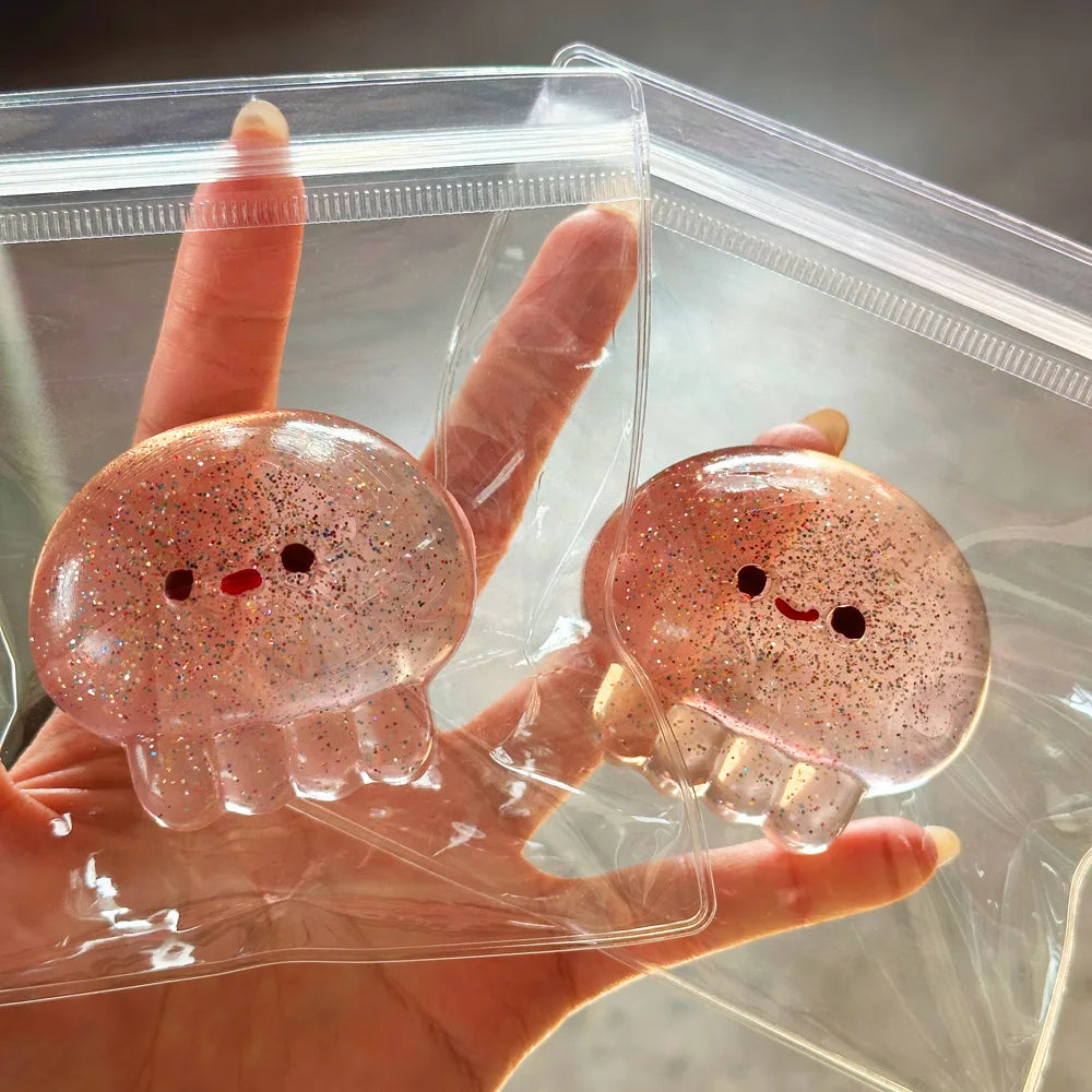 Jellyfish Squishy Toy for Stress Relief | Soft Slow Rising Sensory Fidget Toy