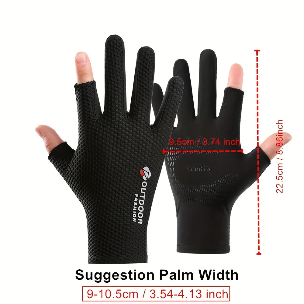 Summer Cycling Gloves | Breathable Mesh Non-Slip Touchscreen MTB Gloves