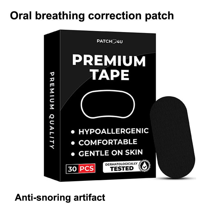 30 Pcs Mouth Tape for Sleeping | Anti Snoring & Nasal Breathing Strips